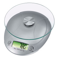 Xavax digital kjøkkenvekt (5kg/1g) Sølv