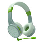 Hama Barnehodetelefoner m/mikrofon (25 timer) Grønn