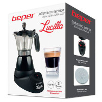 Beper BC0410N Espressomaskin (400W) Svart