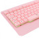 White Shark GK-2103 Gaming Tastatur m/Light (Membran) Rosa