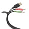 White Shark GH-2140 Gaming Headset - Stereo 3,5 mm (USB) Sva