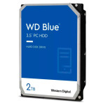 WD 2TB WD20EZBX Blå HDD - 7200RPM - 3,5 tm - 256 MB hurtigbuffer