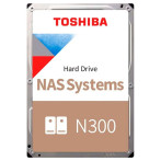 Toshiba 4TB N300 HDWG440UZSVA NAS Gold HDD - 7200RPM - 3,5tm