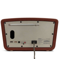 Aiwa BSTU-750BK Vintage Bluetooth Høyttaler m/FM (LED) Brun