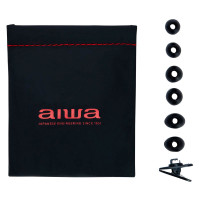 Aiwa ESTM-100TN In-Ear Hodetelefoner 1,2m (3,5mm) Sølv
