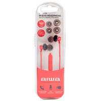 Aiwa ESTM-50RD In-Ear Hodetelefoner 1,2m (3,5mm) Rød