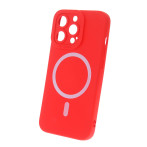 Silicon Magsafe-deksel til iPhone 12 Pro (6.1tm) Rød
