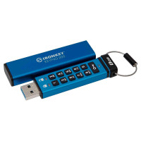 Kingston IronKey Keypad 200 USB 3.0 Minnepenn m/lås - 8GB