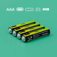 Verico LoopEnergy Oppladbart AAA Batteri m/USB C-stik - 4pk