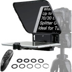 Desview T3 Teleprompter m/fjernkontroll (iOS+Android)