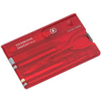 Victorinox Swisscard Spikersett (10 funksjoner) Rød