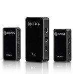 Boya BY-XM6-S2 trådløst minimikrofonsystem (2xsender/1xmottaker)