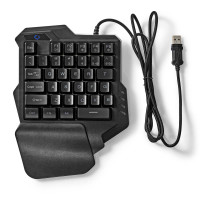 Nedis Enhånds Gaming Tastatur m/RGB (USB 3.0)