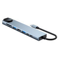 Lippa 87W PD USB-C Hub (8 porter)