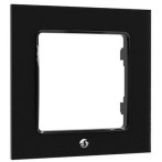 Shelly Wall Frame 1 Frame t/Shelly Socket (1 modul) Sort