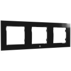 Shelly Wall Frame 3 Frame t/Shelly Socket (3 moduler) Sort