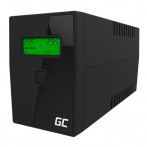 Green Cell Strømforsyning m/LCD-skjerm 600VA/230V (360W)