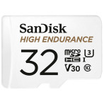 SanDisk High Endurance Micro SDHC Kort 32GB V30 m/Adapter (U