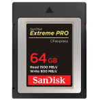 SanDisk Extreme Pro CFexpress Type-B-kort 64 GB (1500 MB/s)