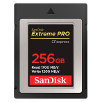 SanDisk Extreme Pro CFexpress Type-B-kort 256 GB (1700 MB/s)