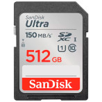 SanDisk Ultra SDXC Kort 512GB (UHS-I) 150MB/s