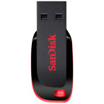 SanDisk Cruzer USB 2.0 Minnepenn (16GB) Rød