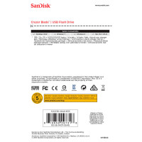 SanDisk Cruzer USB 2.0 Minnepenn (64GB)