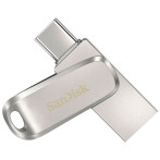 SanDisk Ultra Dual Drive Luxe USB-C 3.1 Minnepenn (64GB)