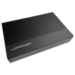 LC-Power LC-35U3-C harddiskskap 3.5tm (SATA/USB-C 3.2) aluminium