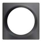 Fibaro Walli enkelt dekkplate (FG-Wx-PP-0001-8) antrasitt