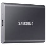 Samsung T7 Touch Portable SSD 500GB (USB 3.2) Grå
