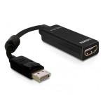 Delock DisplayPort til HDMI-adapter - 12 cm