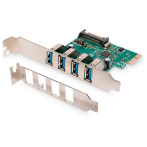 Digitus DS-30221-1 USB PCIe grensesnittkort (4xUSB 3.0)