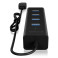 RaidSonic USB 3.0 Hub - 4 porter