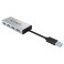 RaidSonic USB 3.0 Hub - 4 porter (4xUSB 3.0)