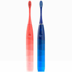Oclean Find Sonic elektrisk tannbørstesett (76000rpm) Rød+Blå