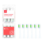 Oclean P1C Series Plaque Control tannbørstehoder (6pk) Hvit
