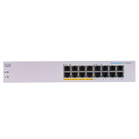 Cisco CBS110-16PP Nettverk PoE Switch 64W (16 Porte) 10/100/