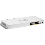 Cisco CBS220-16P-2G Nettverk Switch PoE 130W (16 Porte + 2x