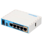 MikroTik hAP AC Lite RB952UI-5AC2ND WiFi-ruter (RouterOS L4) 5 porter