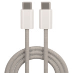 Maxlife MXUC-06 USB-C Kabel 20W - 1m (USB-C/USB-C) Grå