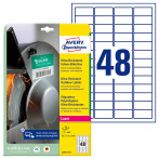 Avery Extra Strong Labels (45,7 x 21,2mm) 480 stk