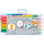 Zig Clean Color DOT Marker Set (12 farger)