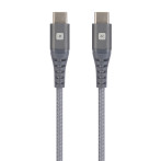 Skross USB-C-kabel 1,2m (USB-C/USB-C) Space Grey