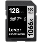 Lexar Professional SDXC-kort 128GB V30 (UHS-I) 160MB/s