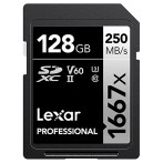 Lexar Professional SDXC-kort 128 GB V60 (UHS-II) 120/250 MB/s