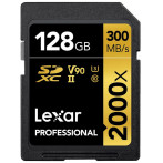 Lexar Professional SDXC-kort 128 GB V90 (UHS-II) 260/300 MB/s