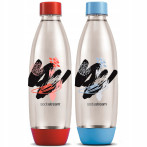 SodaStream Sikringsflasker m/Design (1L) 2pk