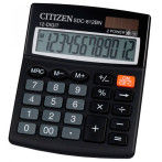 Citizen SDC-812NR Kalkulator med solcellebatteri (12 sifre)