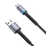 XO NB215 MicroUSB-kabel 1m (Micro-USB/USB-A) Svart